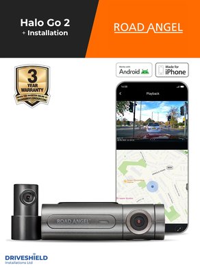 Road Angel Halo Pro Dash Cam + Installation