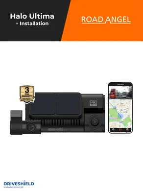 Road Angel Halo Ultima Dash Cam + Installation